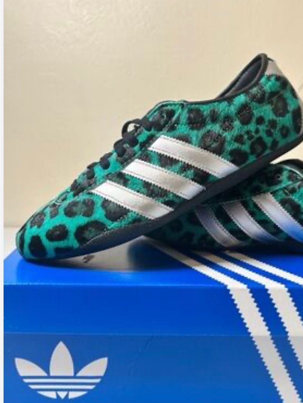 NIB Adidas Originals Tokyo W Cow Fur Sneakers Leopard Women’s 10 IH6637